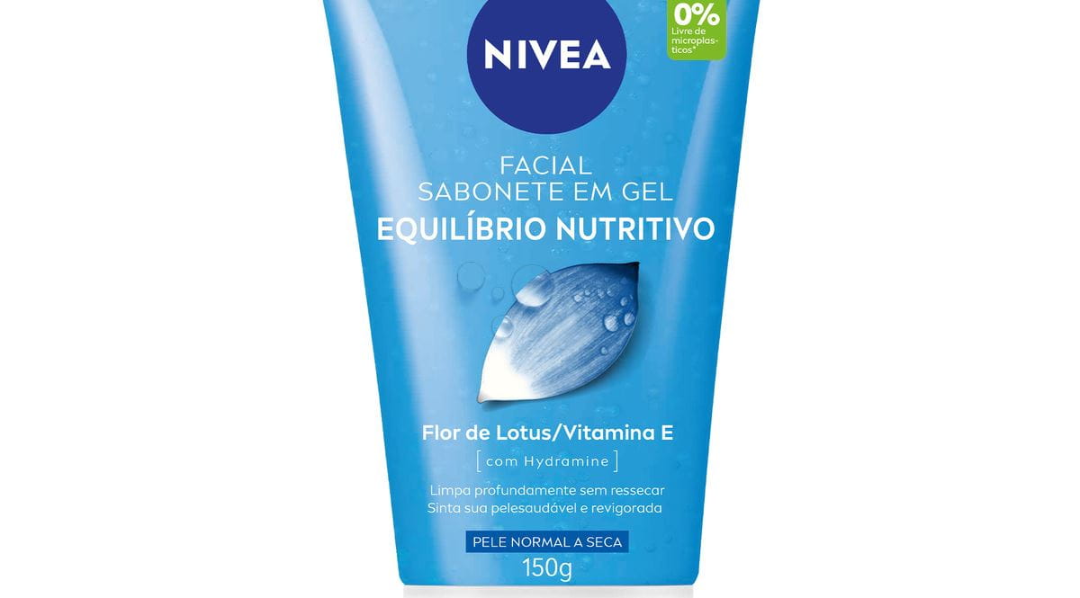NIVEA Sabonete Facial em Gel Equilíbrio Nutritivo 150g