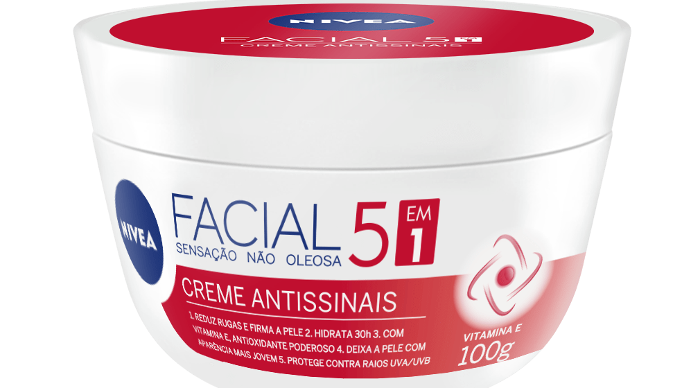 NIVEA Creme Facial Antissinais Ultraleve 7 em 1 100g