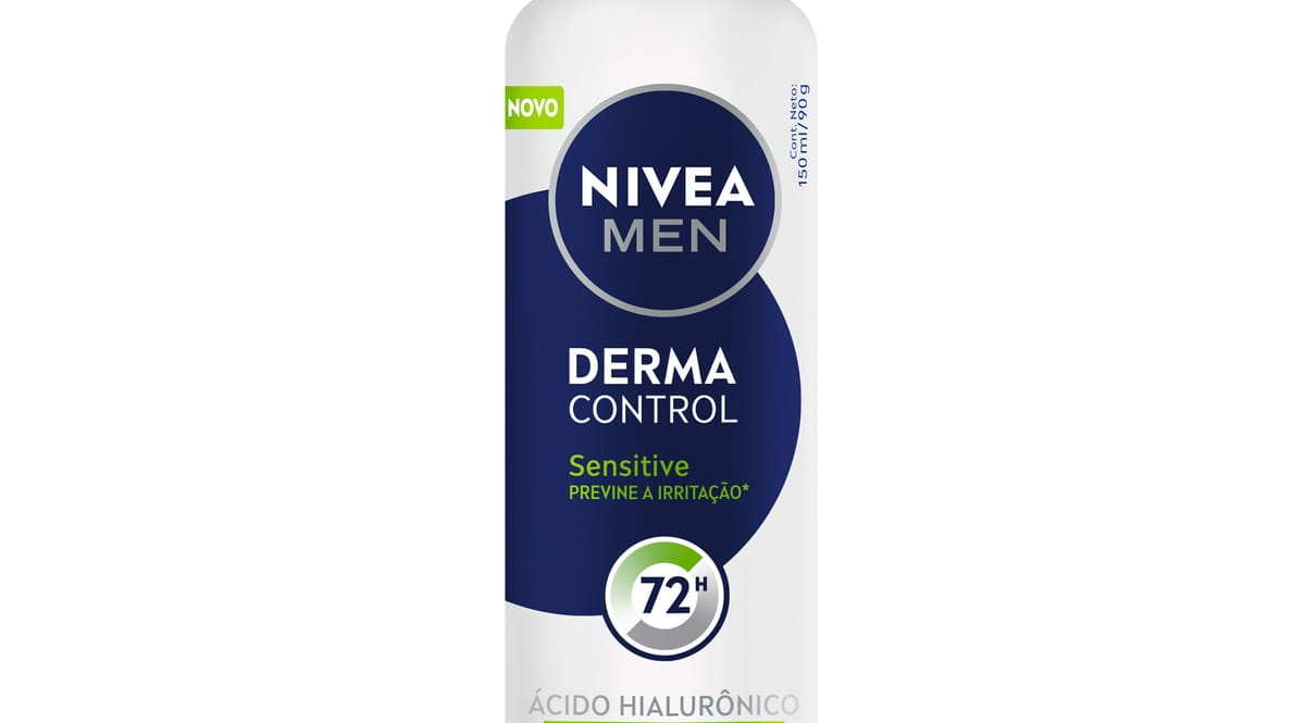 NIVEA MEN Desodorante Aerossol Derma Control Sensitive 150ml