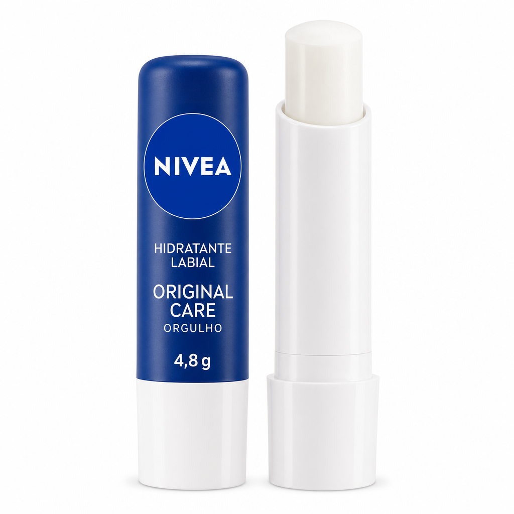 NIVEA Hidratante Labial Original Care Orgulho 4,8g