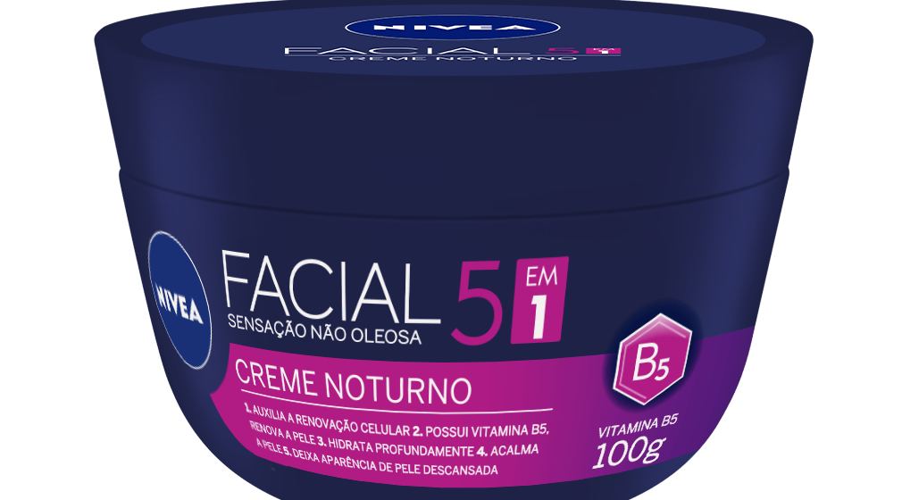 NIVEA Creme Facial Noturno Ultraleve 7 em 1 100g