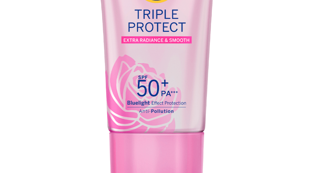 NIVEA SUN Protetor Solar Facial Tripla Proteção Loção Pele Radiante FPS50 40ml