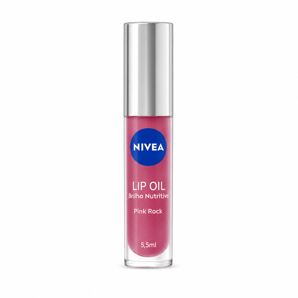 NIVEA Lip Oil Brilho Nutritivo Pink Rock 5,5ml