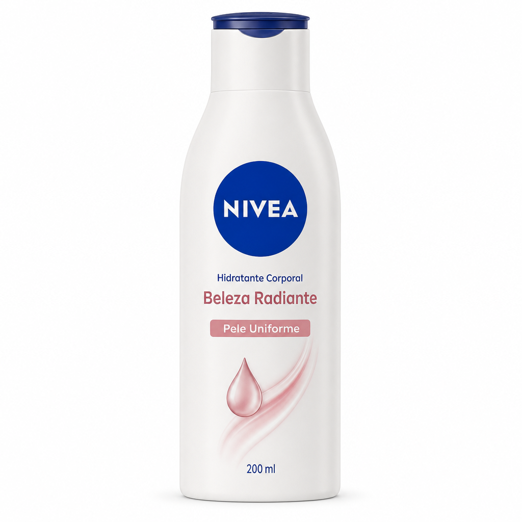 NIVEA Hidratante Corporal Beleza Radiante Pele Uniforme 200ml