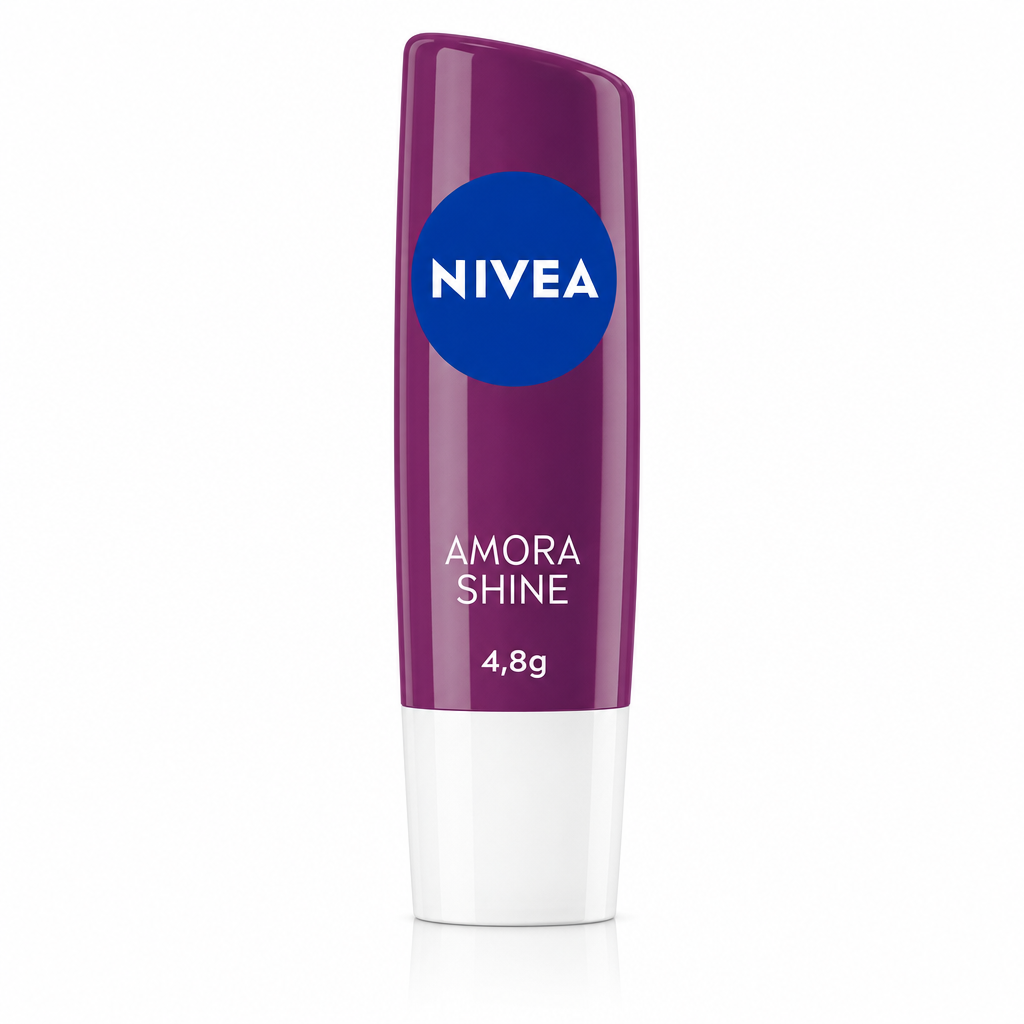 NIVEA Hidratante Labial Amora Shine 4,8g