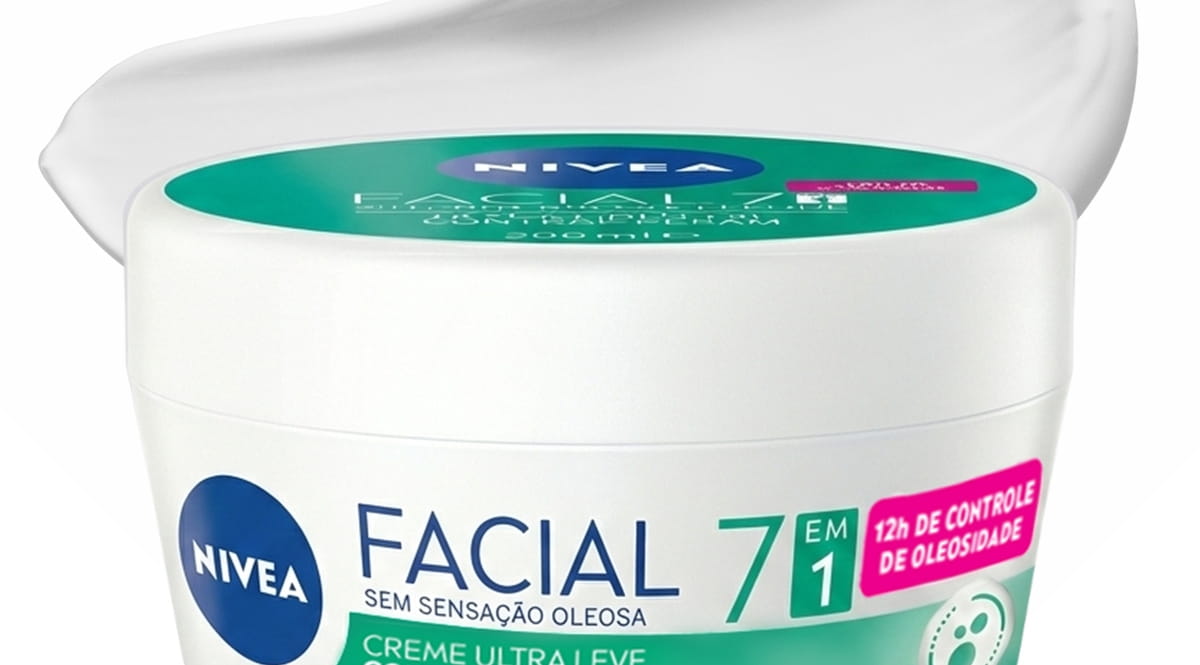 NIVEA Creme Facial Controle da Oleosidade Ultraleve 7 em 1 100g