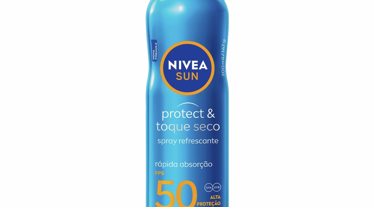 NIVEA SUN Protetor Solar Spray Protect & Toque Seco FPS50 200ml