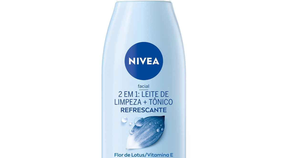 NIVEA Loção 2 em 1 Leite de limpeza + Tônico 200 ml