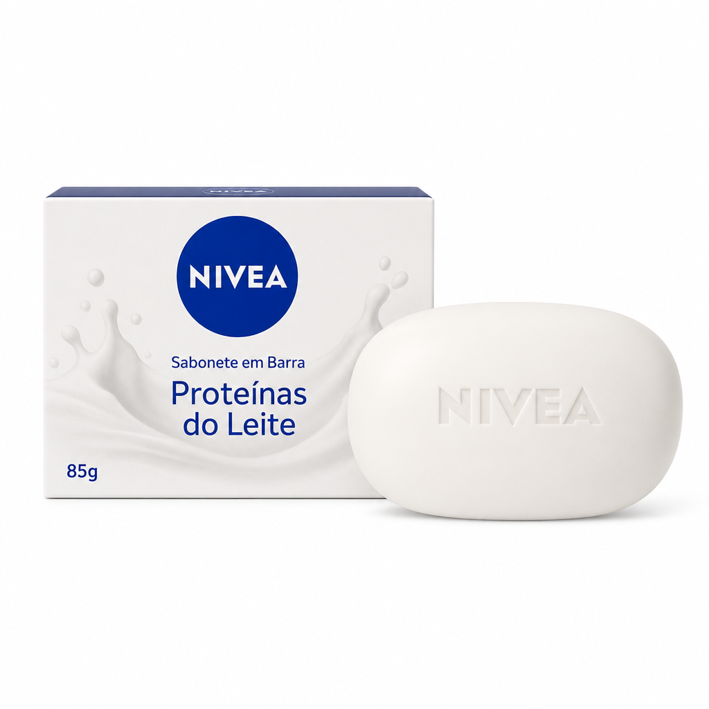 NIVEA Sabonete em Barra Proteínas do Leite 85g