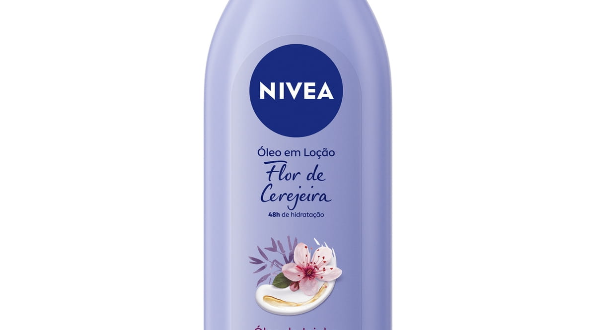 NIVEA Loção Deo-Hidratante Flor de Cerejeira 400ml