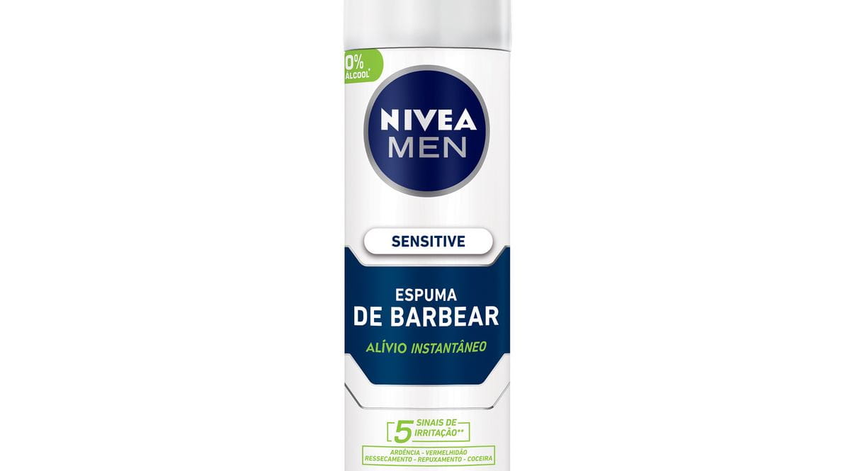 NIVEA MEN Espuma de Barbear Sensitive 200ml