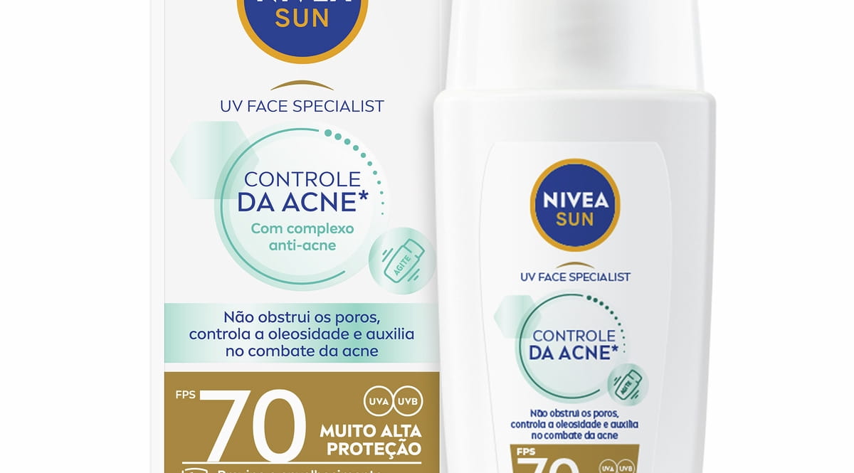 NIVEA SUN UV Face Specialist Controle da Acne FPS 70 40ml