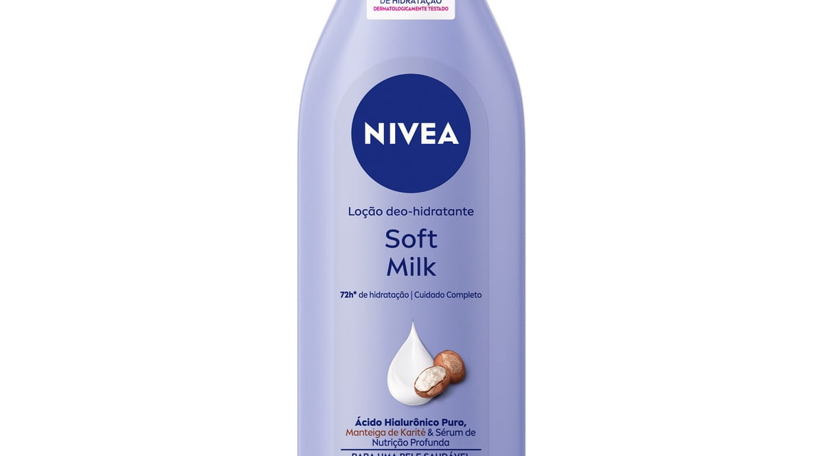 NIVEA Loção Deo-Hidratante Soft Milk 200ml