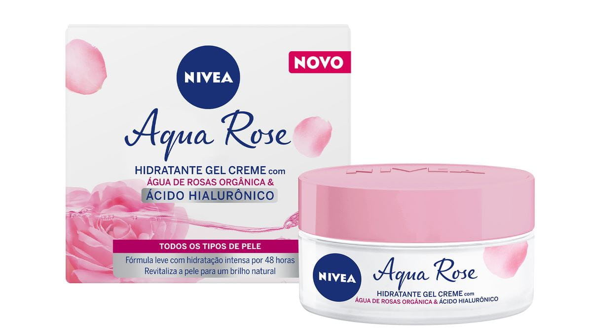 NIVEA Creme Hidratante em Gel Aqua Rose 50ml