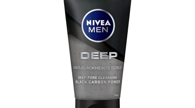 NIVEA MEN Deep Esfoliante Facial Masculino 75ml
